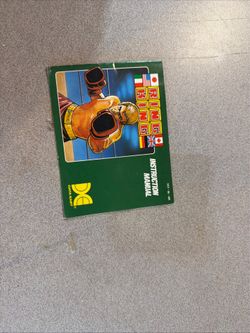 Ring King Nintendo NES Instruction Manual ONLY – Authentic Original