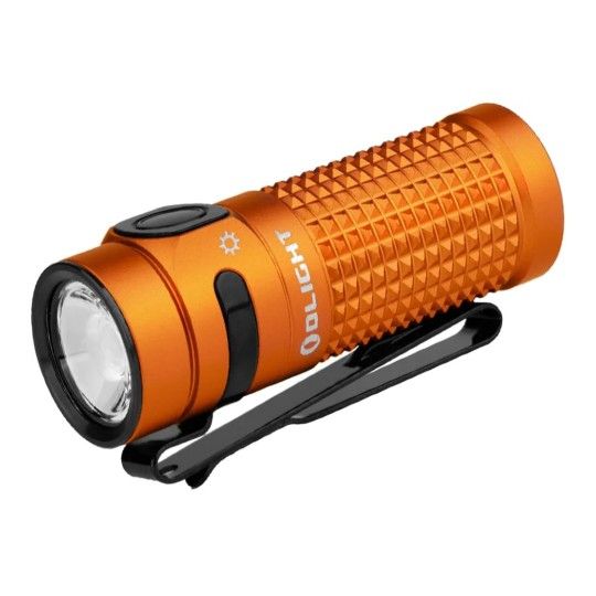 OLIGHT Baton4 Rechargeable EDC Flashlight, LED Pocket Light 1300 Lumens with Magnetic Charging Cable, 6 Modes, Powerful Bright IPX8 Waterproof for Hom