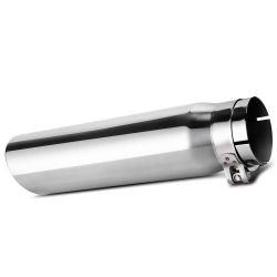 Exhaust Tip 2.5 To 3 Inch Chrome 