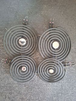 Four burners. Two large and Two small.