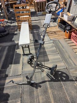 Ztech foldup golf bag cart