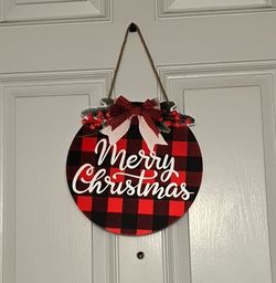 Merry Christmas Door Hanger