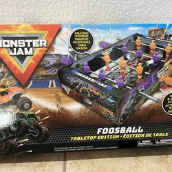 Monster Jam Tabletop Foosball 
