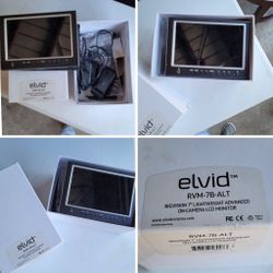 Elvid RVM-7B-ALT, Shutter Shot Camera Monitor Attachment, Professional Photography Equipment 