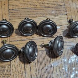 Vintage Cabinet Knobs - Set of 12