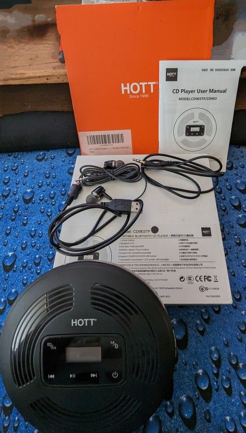 Hott Portable CD Player