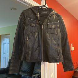 Women’s real genuine leather jacket. 