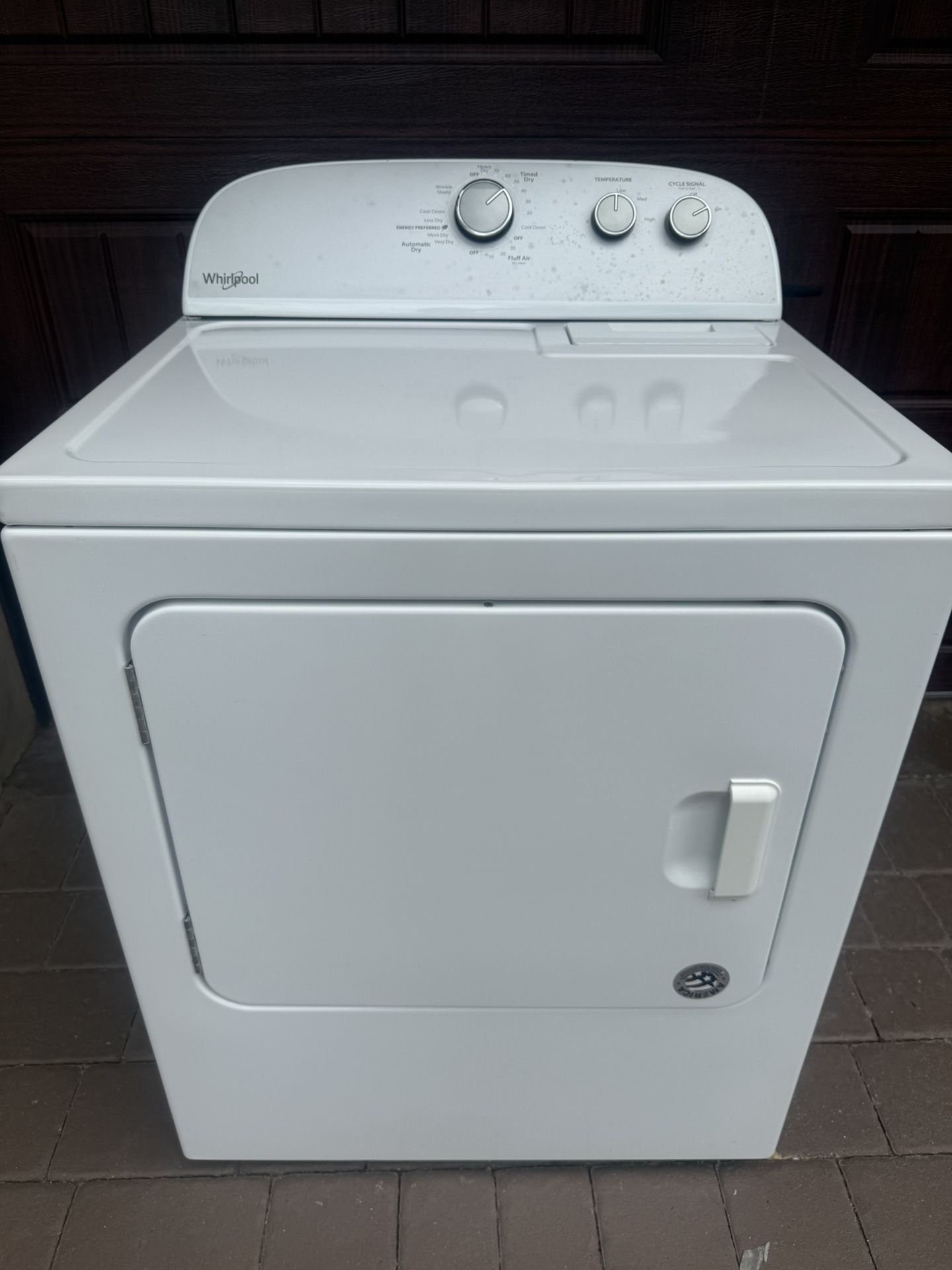 WHIRLPOOL DRYER