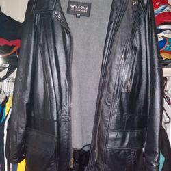 Leather Coat