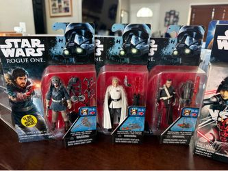 Star Wars hasbro 3.75 figures collectibles set lot