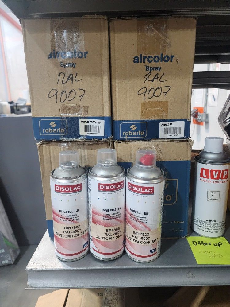 RAL - 9007 Spray Paint Cans (Gray Aluminum color)