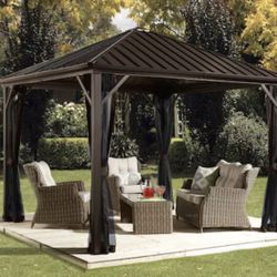New Outdoor Patio Gazebo 10x10