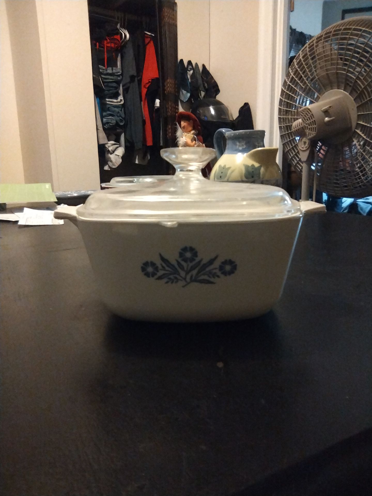 Vintage Corning Ware With Lid