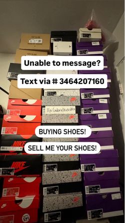Buying Sneakers – Sizes 8-13 (Cash Ready)
