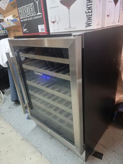 Wine Refrigerator Cooler 34-bottle Fridge