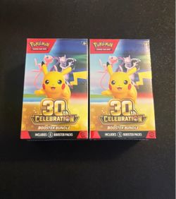 Pokémon TCG 30th Celebration Booster Bundle x2
