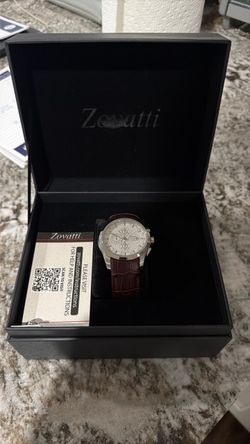 Zovatti Chronograph Watch with Box