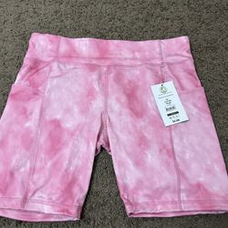Woman’s Pink Bike Shorts 