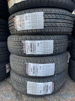 VENDO SET DE LLANTAS NUEVAS 185/70R14 ARISUN CON 55,000 Mil MILLAS DE GARANTÍA 