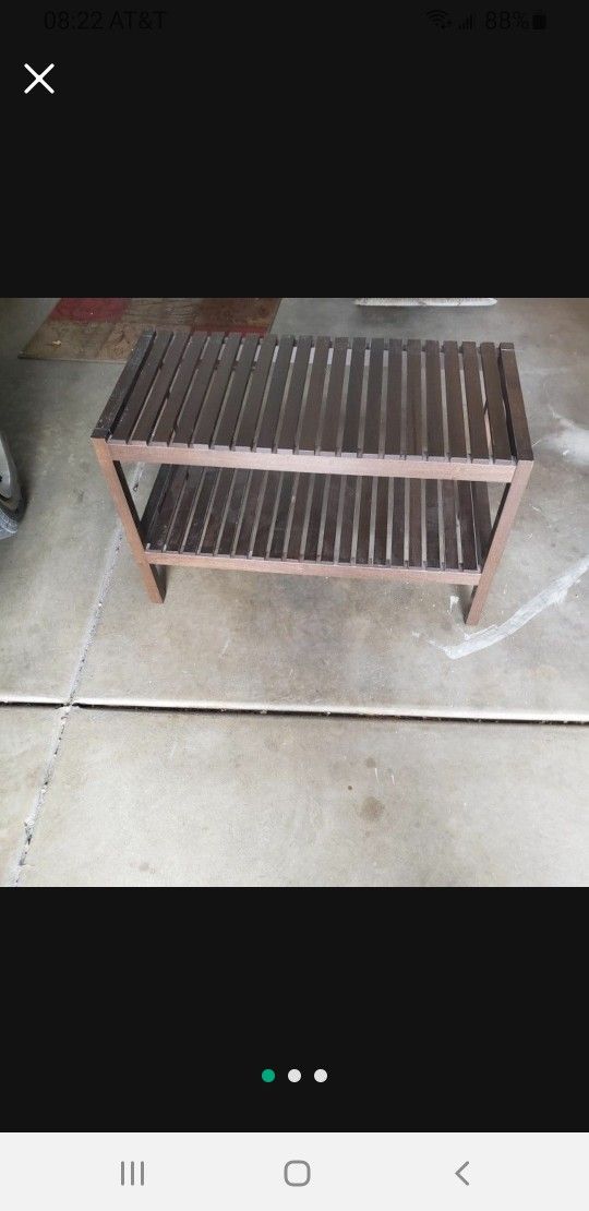 Ikea Molger Bench 31x15x19