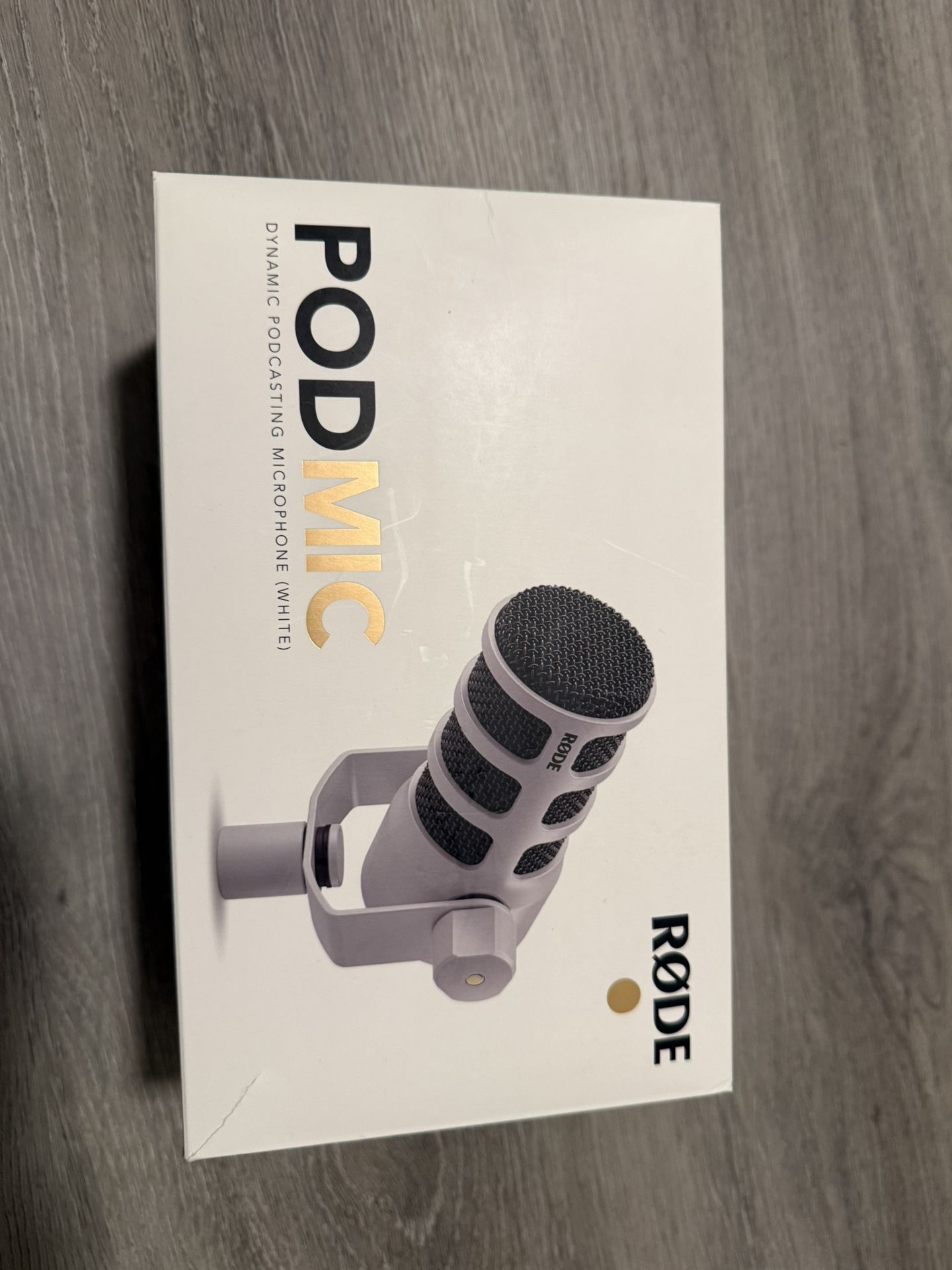 Rode PodMic White XLR Set