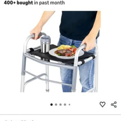 New in sealed package. TRAY FOR WALKER, HAS CUP HOLDER AS WELL. See 👀 all photos. Great price. Cash and PICKUP ONLY