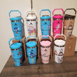 Stanley Tumbler 20 0z For Kids La bubu Sonic 