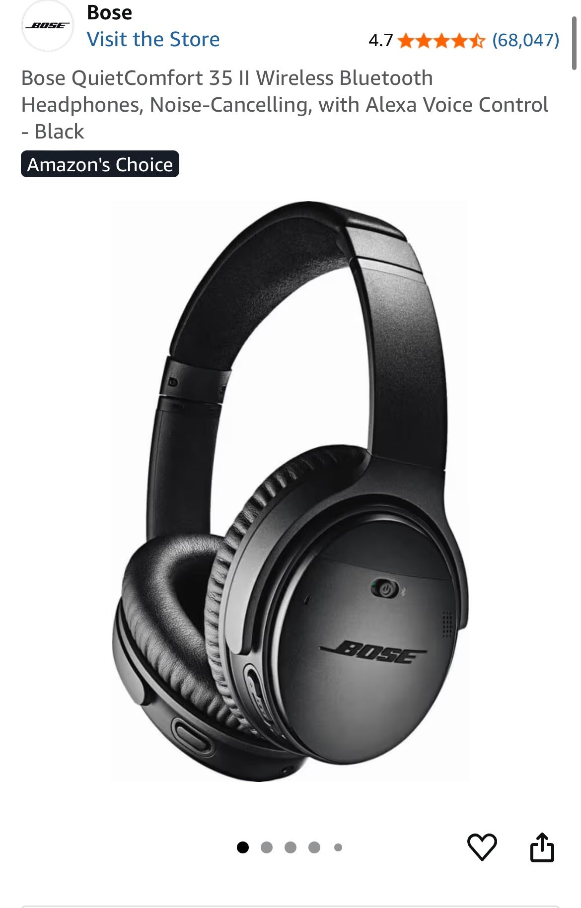 Bose Comfort 85 Amazing