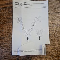 Dual Monitor Desk Mount 