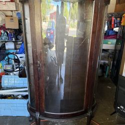 Antique Curio Cabinet 