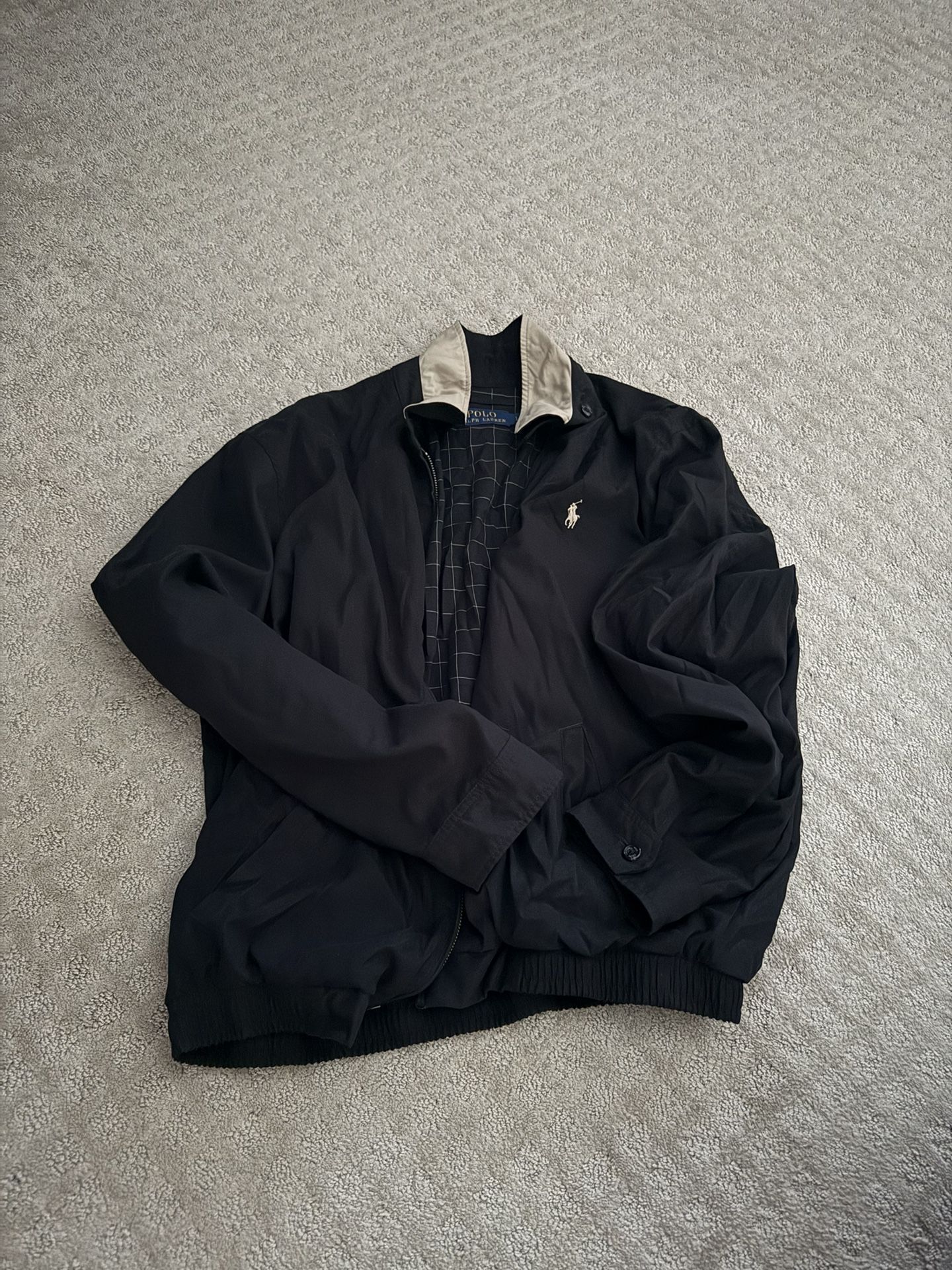Ralph Lauren Polo - Black Jacket - Size Large