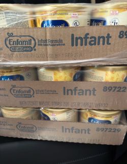 Enfamil infant Neuro pro formula 7.2oz cans sell or trade for Enfamil 12oz cans