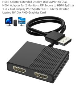 Dual Monitor Adapter (New)