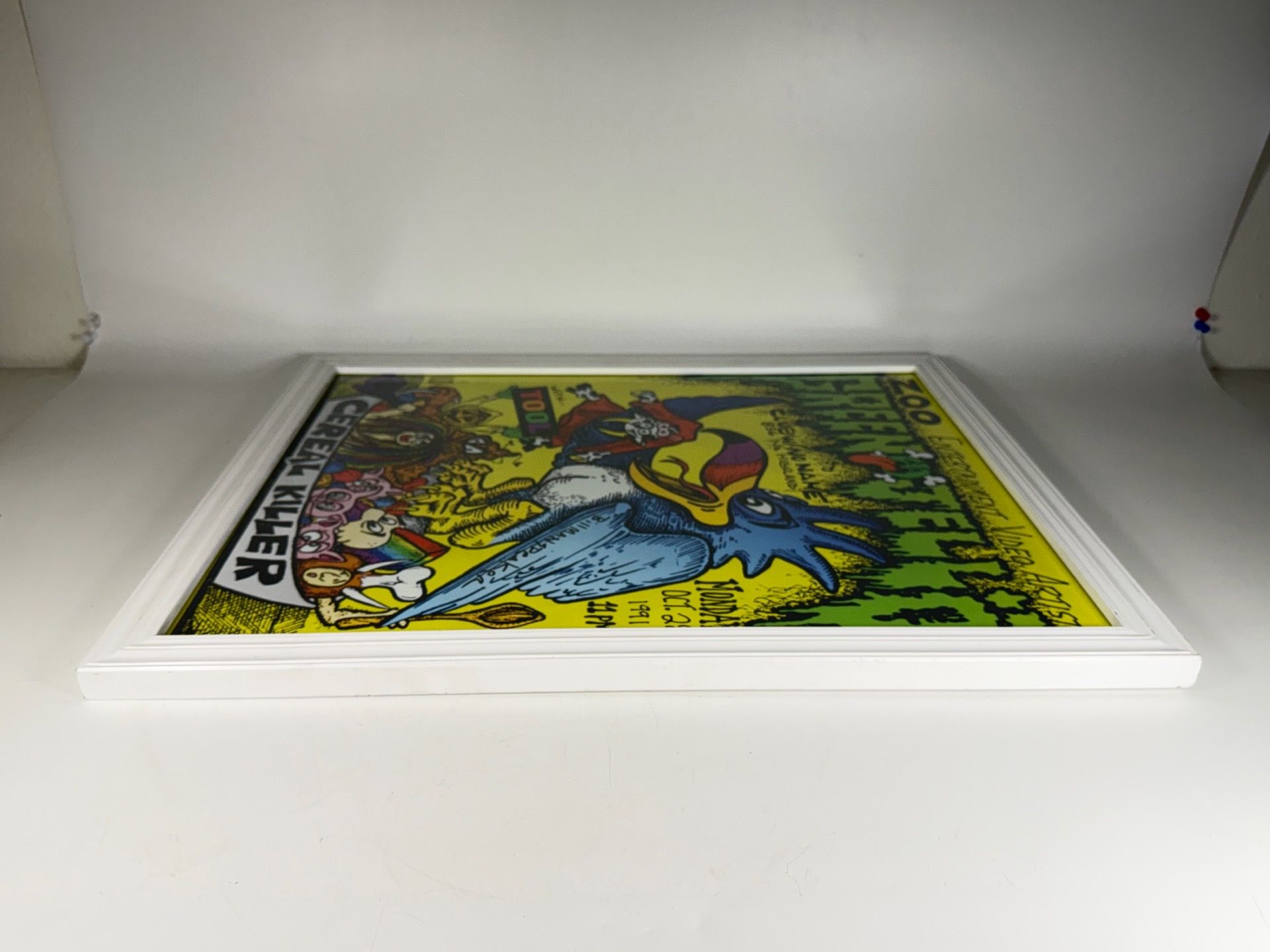 1991 GREEN JELLO/TOOL Cereal Killer Framed Concert Poster SIGNED
