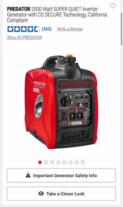 New in Box Predator Generator