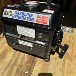 900 Watts Generator Like New 125.00