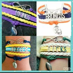 Football bracelets