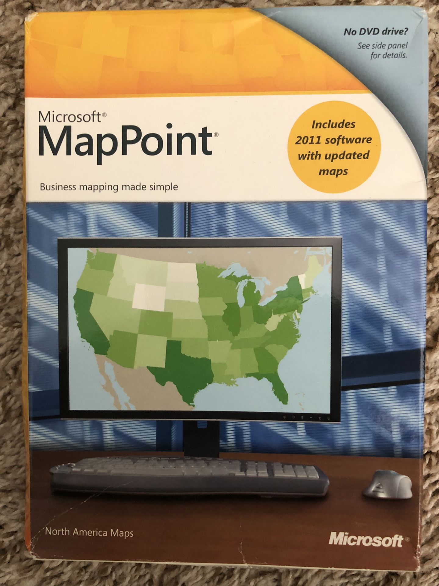 Microsoft MapPoint (Factory Sealed)