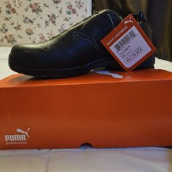 Pumas Shoes Metal Toes 9.5 Size Woman For Work