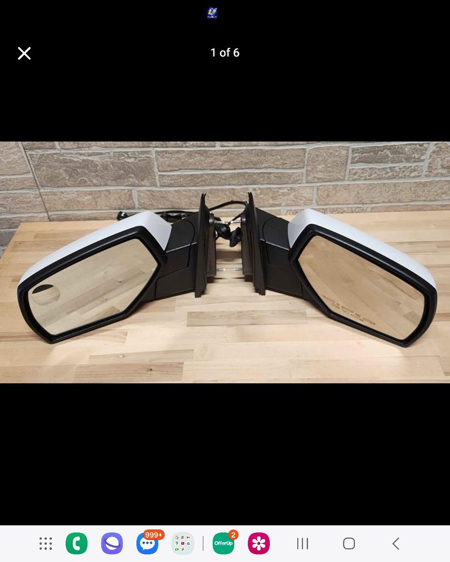 2014-2018 Chevy Silverado GMC Sierra Power Door Mirrors