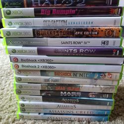 Bunch Of Xbox 360 Games