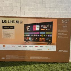 50” Lg smart 4k led Uhd tv 