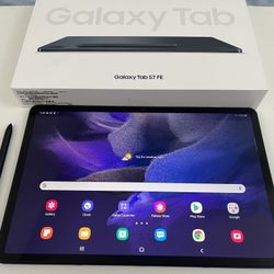 Samsung Galaxy Tab S7 FE 128gb, New condition