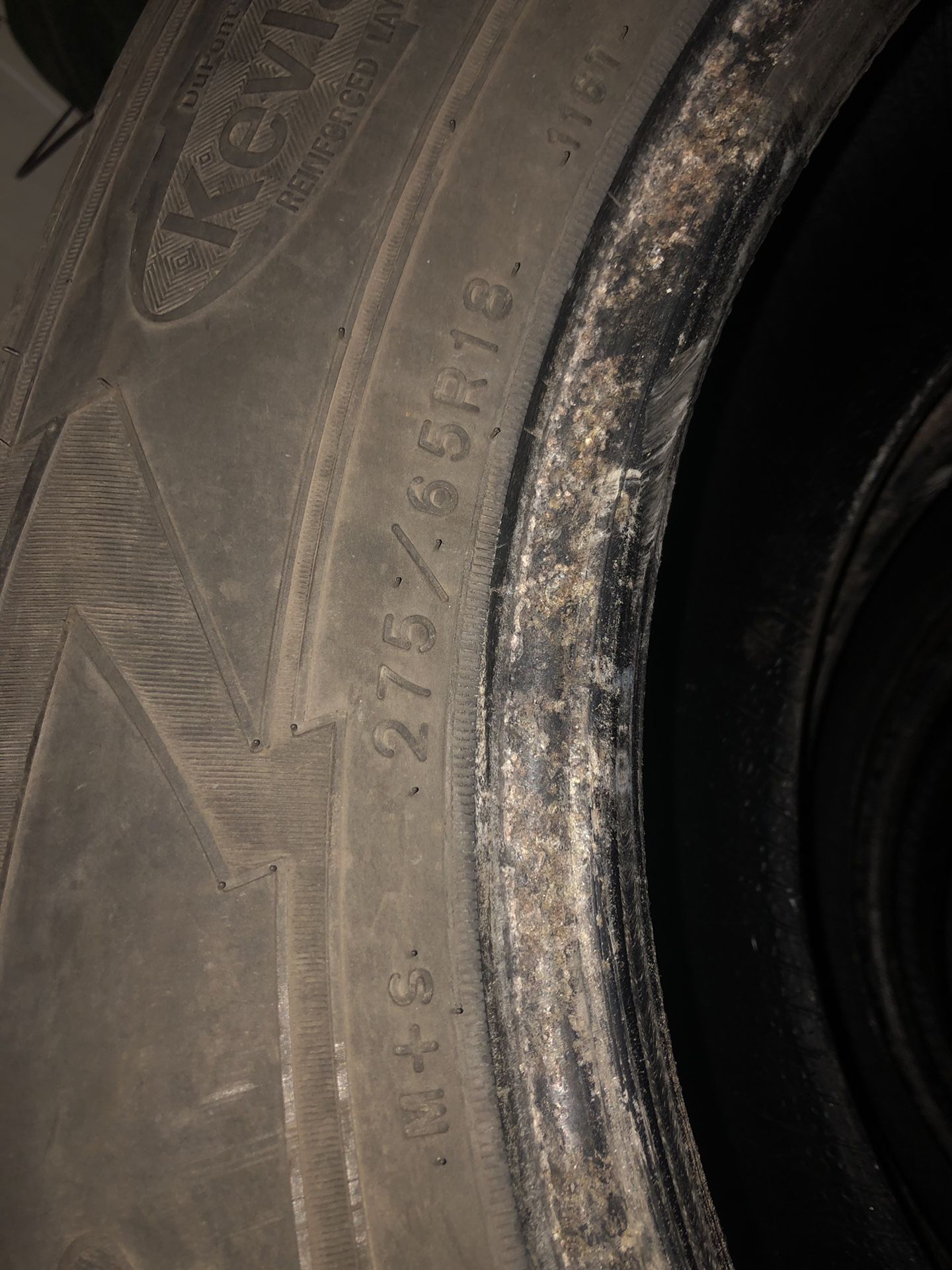 Tires 275/65R18...local pickup only