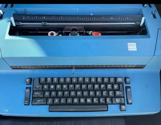 IBM Selectric II Electric Typewriter Blue