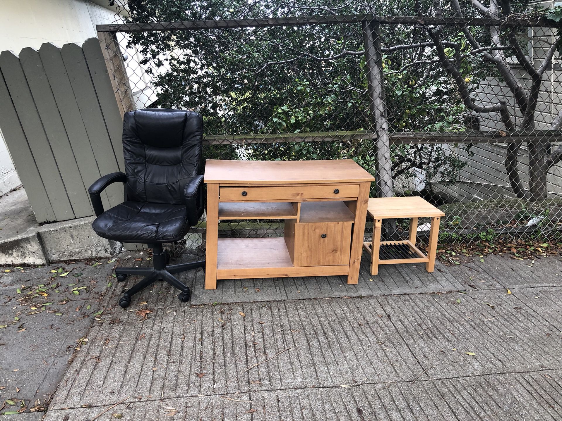 Free Office Chair and Desk