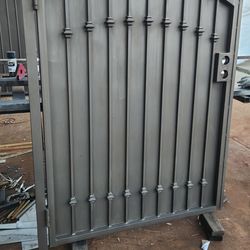 Used heavy duty privacy side gate