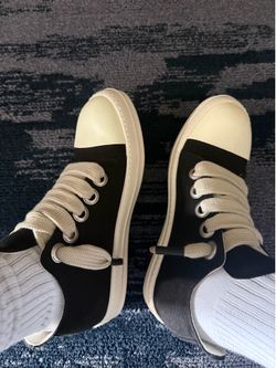 rick owens puff laces