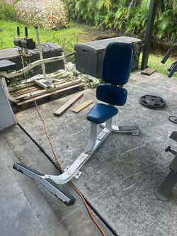 Hammer strength workout utility seat