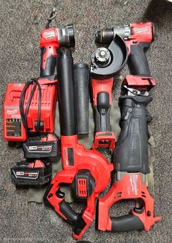 Milwaukee M18 Fuel Cordless Tool Set